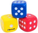 LOT DE 3 DES 5CM