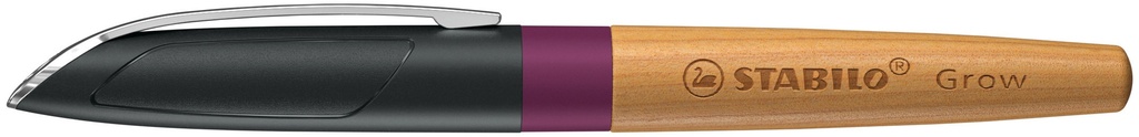 STYLO STABILO "GROW", PRUNE- BOIS DE CERISIER *NOUVEAU