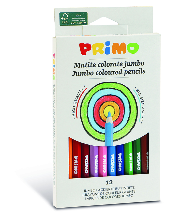MAXICOLOR BLEISTIFTE 12X18CM, 12ER-ETUI