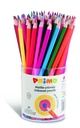 CRAYONS DE COULEUR 18CM, POT DE 72
