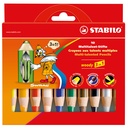WOODY 3-IN-1 PENCILS, BOX OF 10