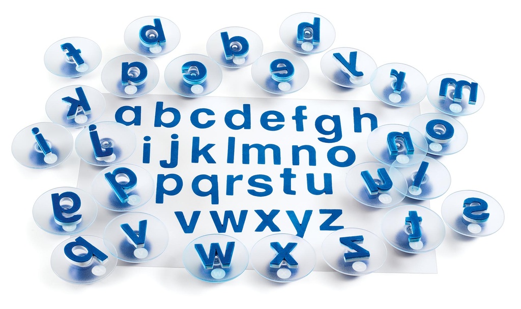 Schaumstoffstempel mit kleinem Alphabet-Griff