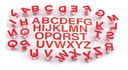 FOAM STAMP HANDLE ALPHABET CAPITAL