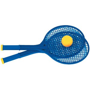 MINI-TENNISSCHLÄGER/12 RAQ UND 6 B
