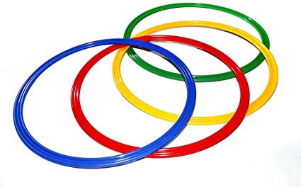 40CM HOOPS / 4 ASS.