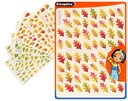 ADHESIVE STICKERS SHEETS, 16 SHEETS