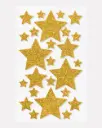 Glinsterende sterrenstickers
