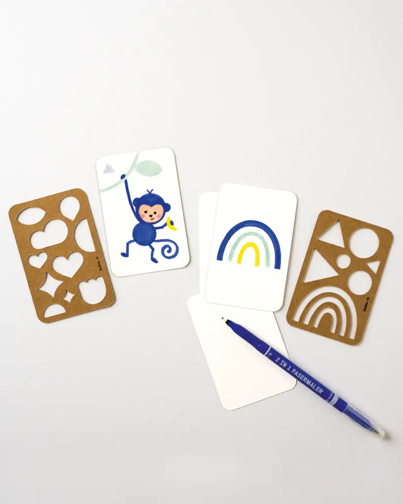 JEU DE CARTES BLANC