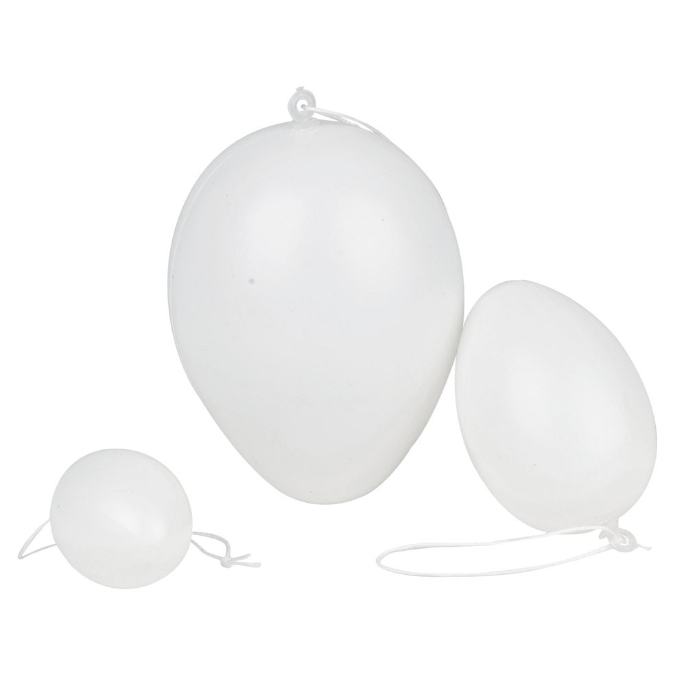 Plastic Eggs, Pack of 48