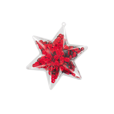10CM STAR PLASTIC BOX
