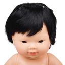 POUPÉE ASIATIQUE FILLE, 42CM