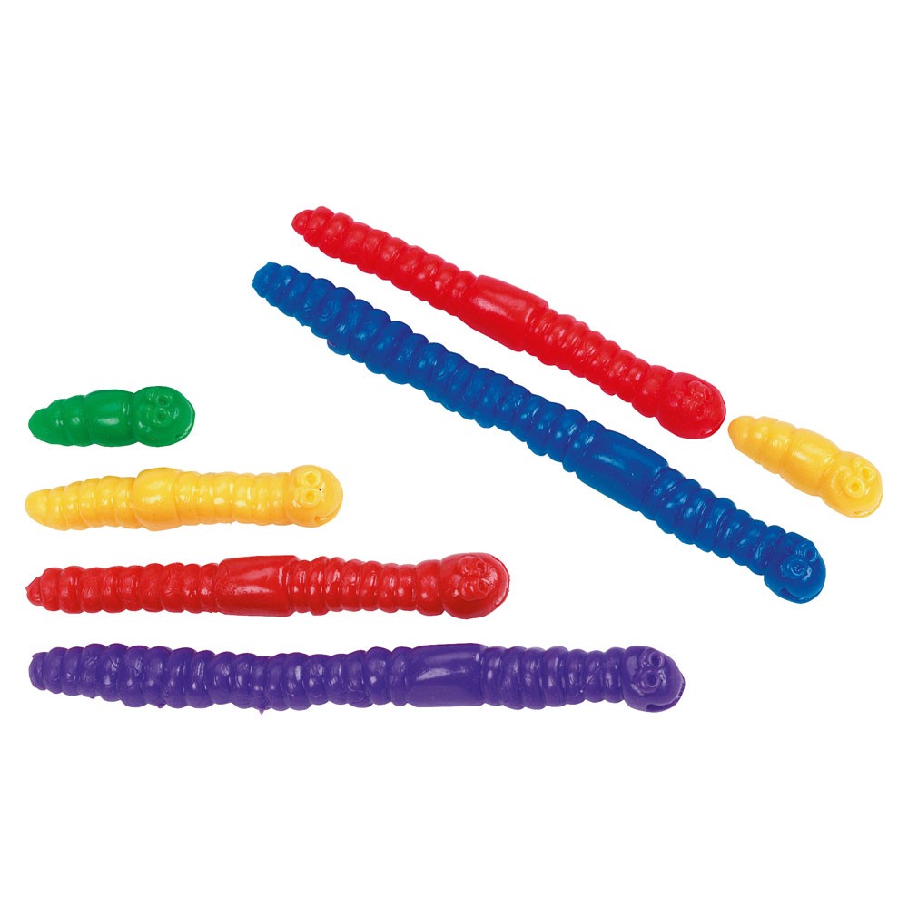 MEASURING WORMS, SET OF 72