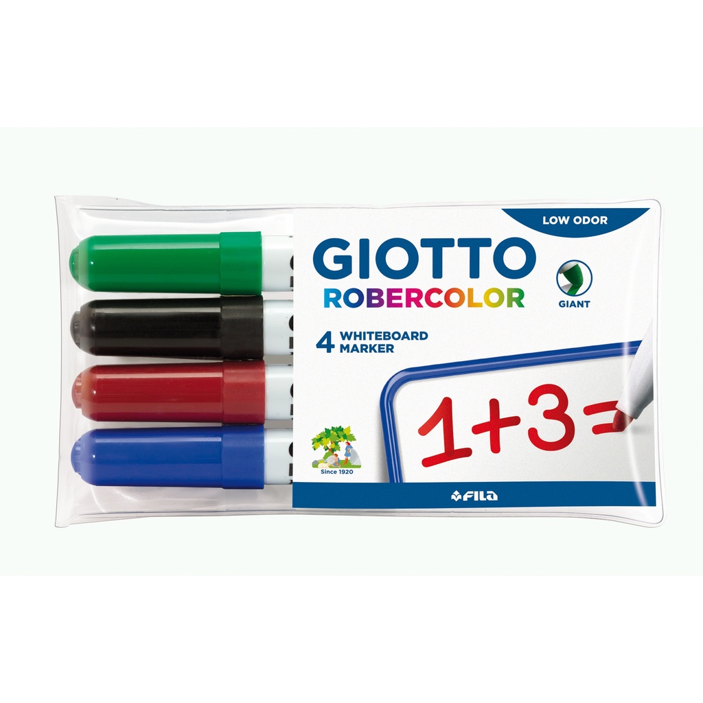 Breite Whiteboardmarker, Schachtel mit 4 Stück