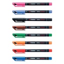 MULTIFUNCTIONELE NIET-PERMANENTE MARKERS, DOOS VAN 8
