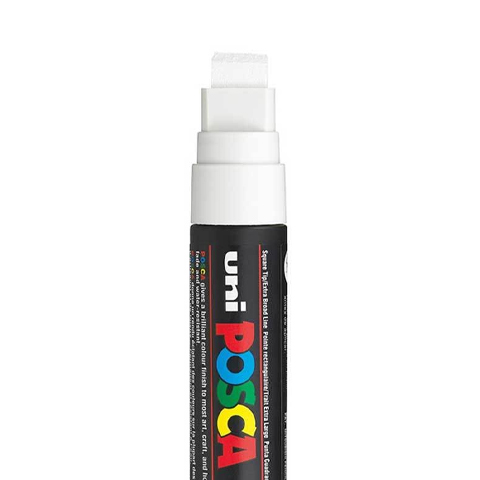 POSCA PC17K MARKERING, WIT