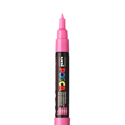POSCA FINE PC1MC MARKER, PINK