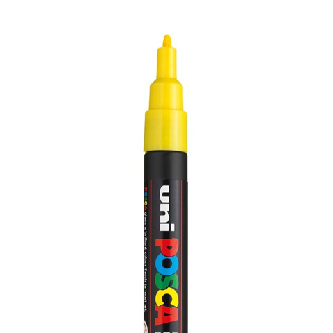 POSCA PC3M MARKER, YELLOW