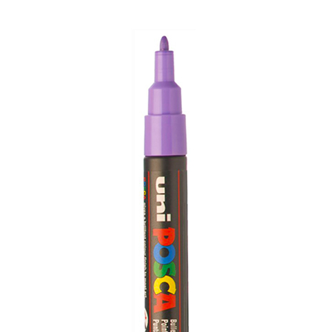 MARQUEUR POSCA PC3M, LILAS