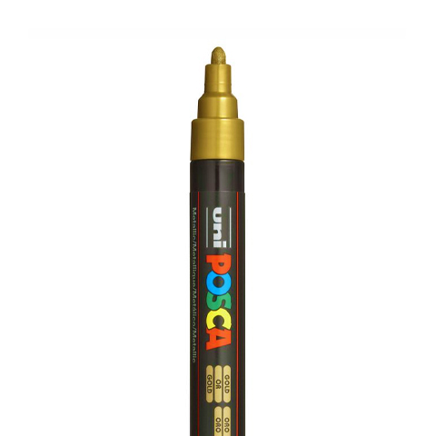 POSCA PC5M Marker, Gold