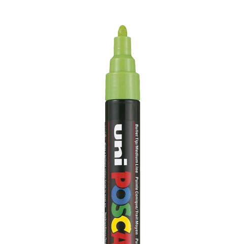 POSCA PC5M MARKER, APPELGROEN