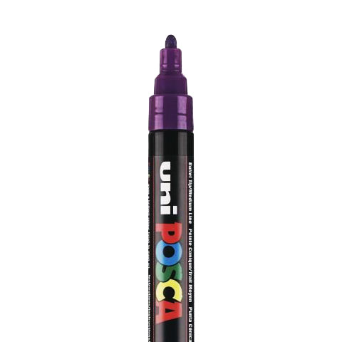 POSCA PC5M MARKER, PURPLE
