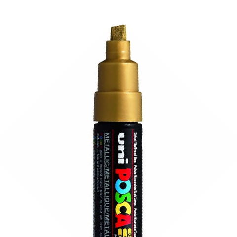 POSCA PC8K MARKER, GOUD