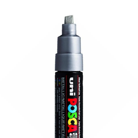 MARQUEUR POSCA PC8K, ARGENT