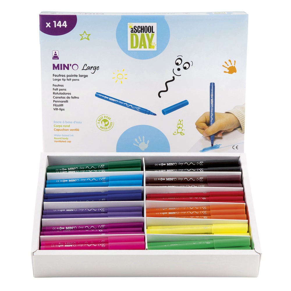 PREMIER PRICE COLORING MARKERS, PACK OF 144