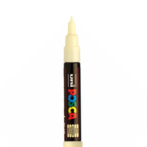 POSCA FINE PC1MC MARKER, ELFENBEIN