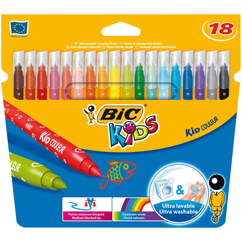 KINDERFARBMARKER 18ER-PACK