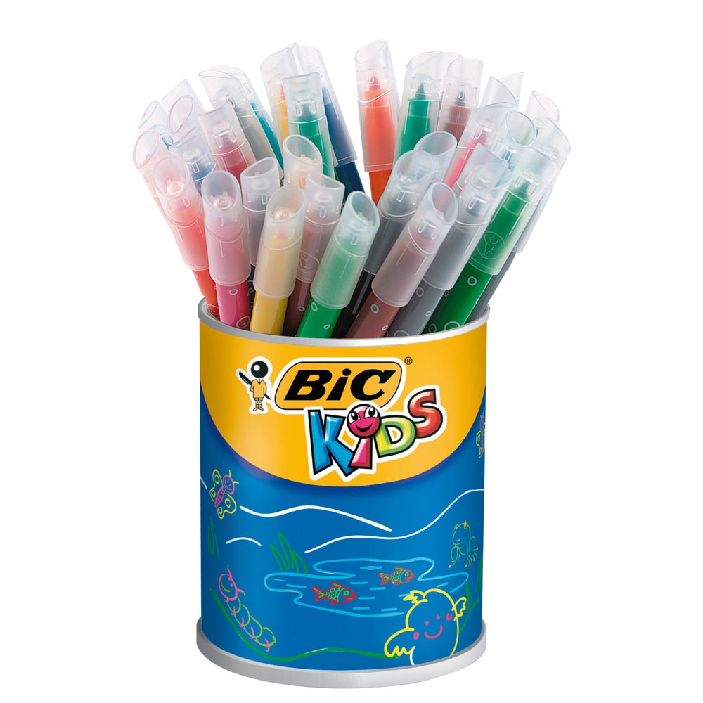 POT DE 36 MARQUEURS KID COULEUR
