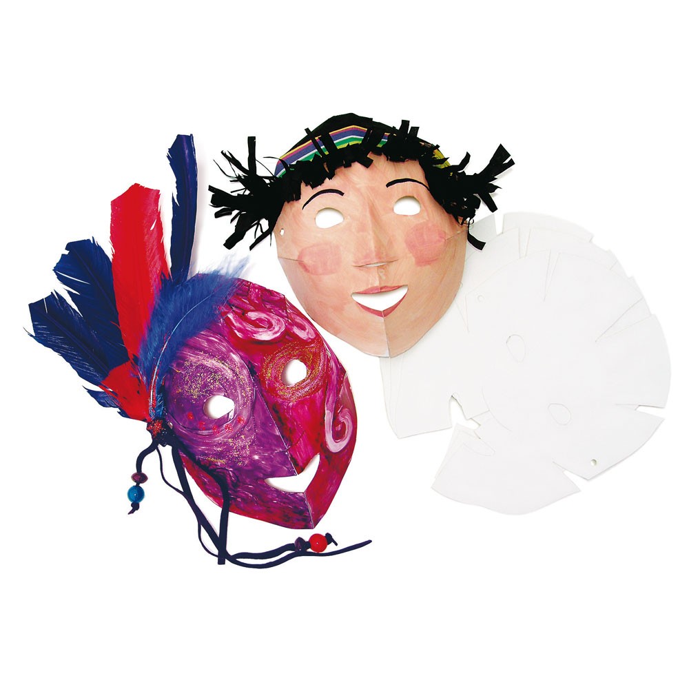 DIY MASKS, SET OF 40