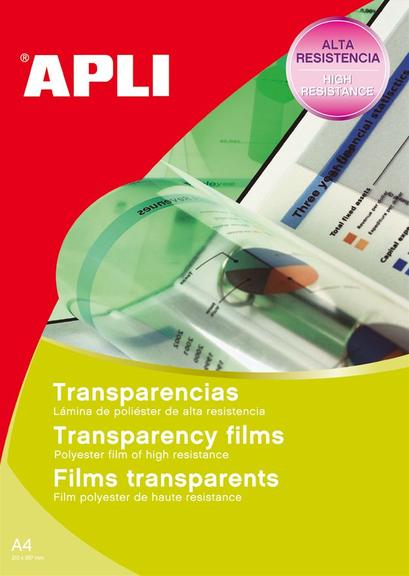 A4 MULTI-PURPOSE TRANSPARENTS, BOX