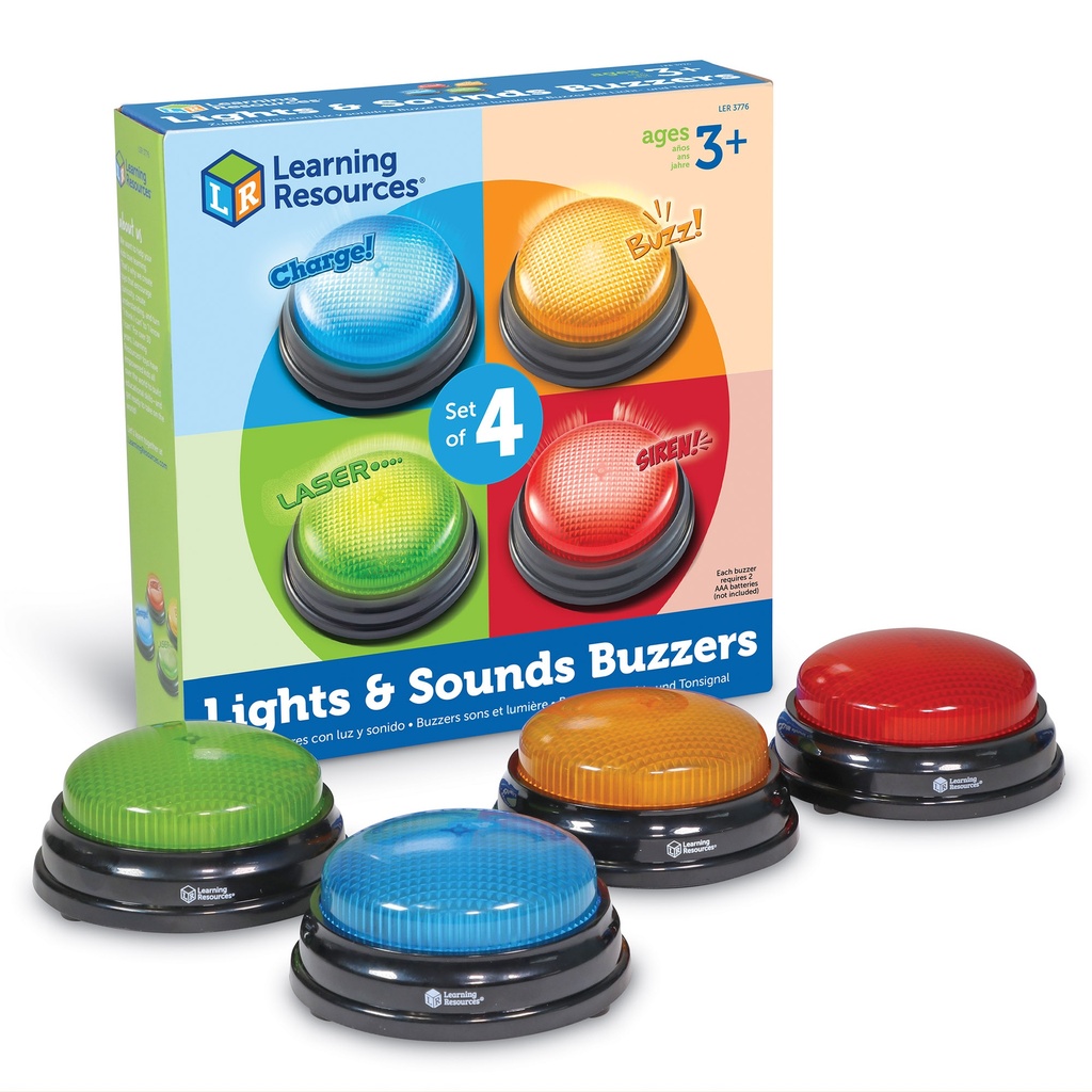 BUZZERS RÉPONSE, LOT DE 4