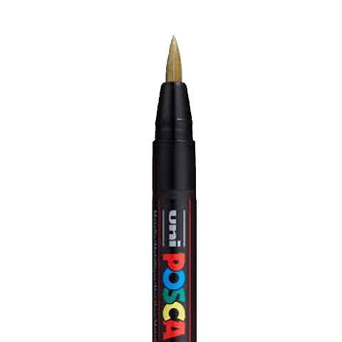 MARQUEUR PINCEAU POSCA PCF350,OR