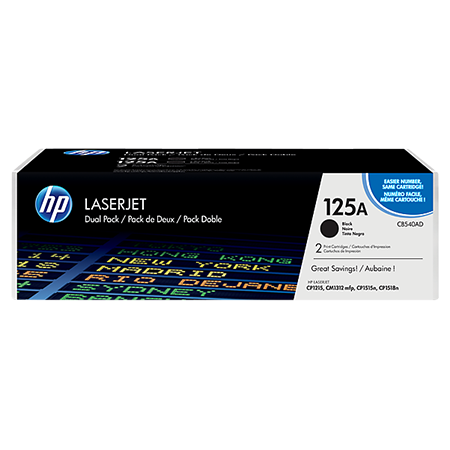 HP125A BLACK CARTRIDGE