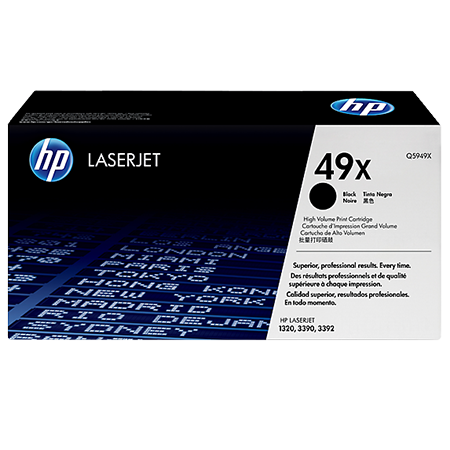 CARTOUCHE HP49X NOIR