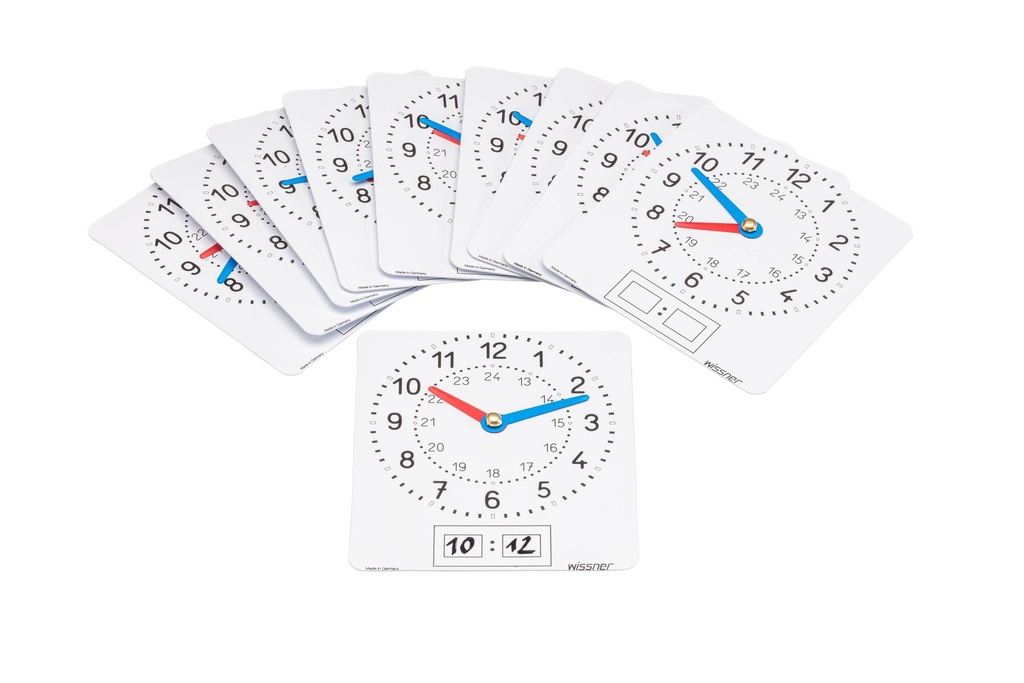 SET AUS 10 KLEINEN UHREN