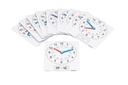 SET OF 10 SMALL CLOCKS