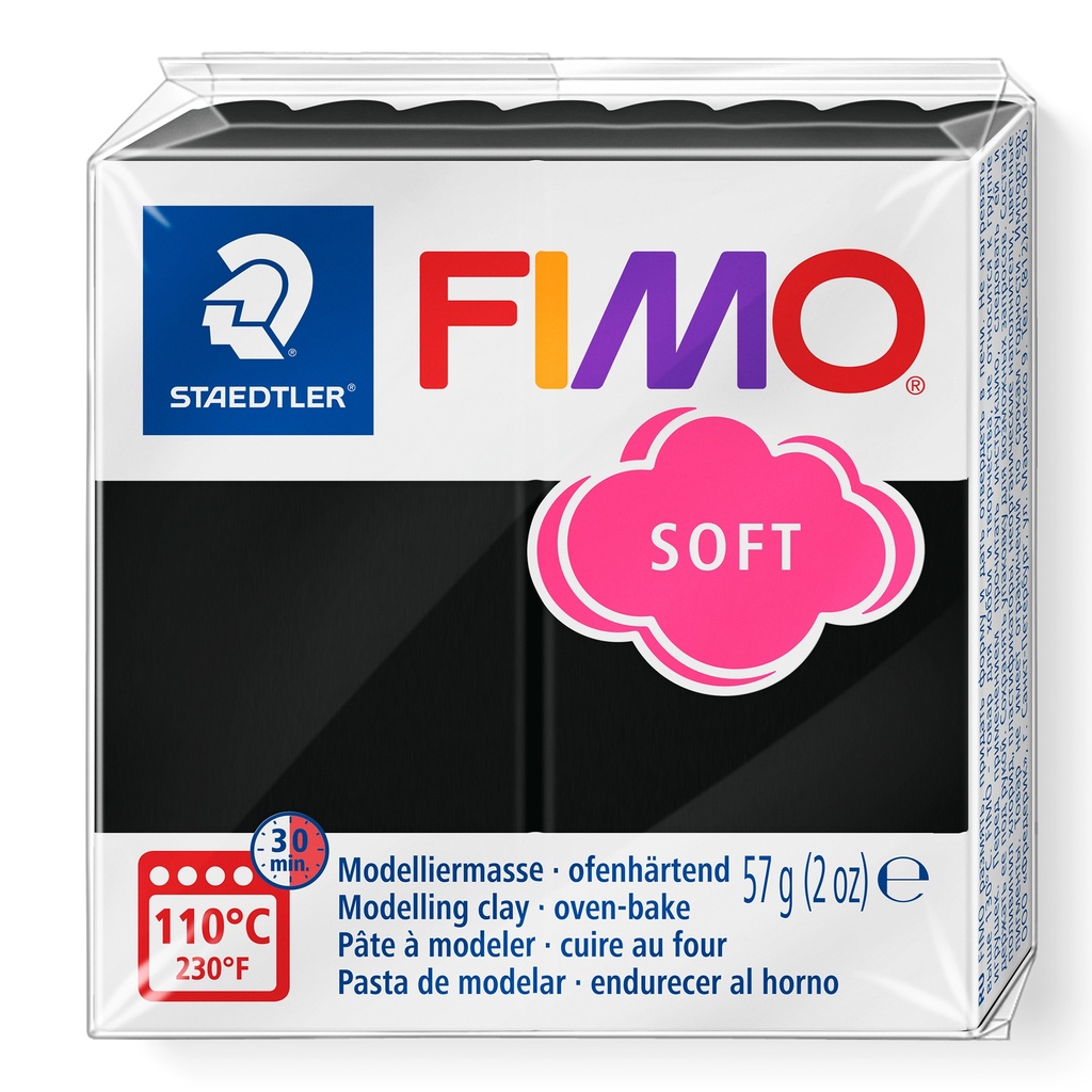 FIMO ZACHTE ZWARTE BASIS