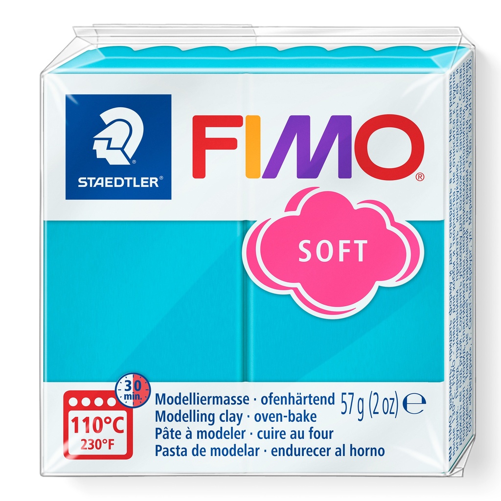 WEICHE FIMO-PASTE, BASIS MINTGRÜN