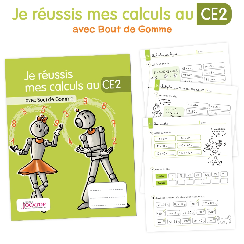 JE REUSSIS MES CALCULS, 3-4EMES PRIMAIRES