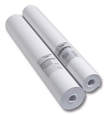 80G DRAWING PAPER, 25M ROLL