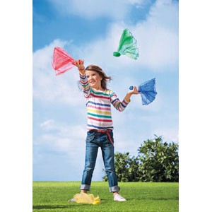 FOULARDS LESTES, LOT DE 6