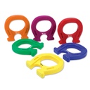 12CM HOEFIJZER MAGNETEN, SET VAN 6