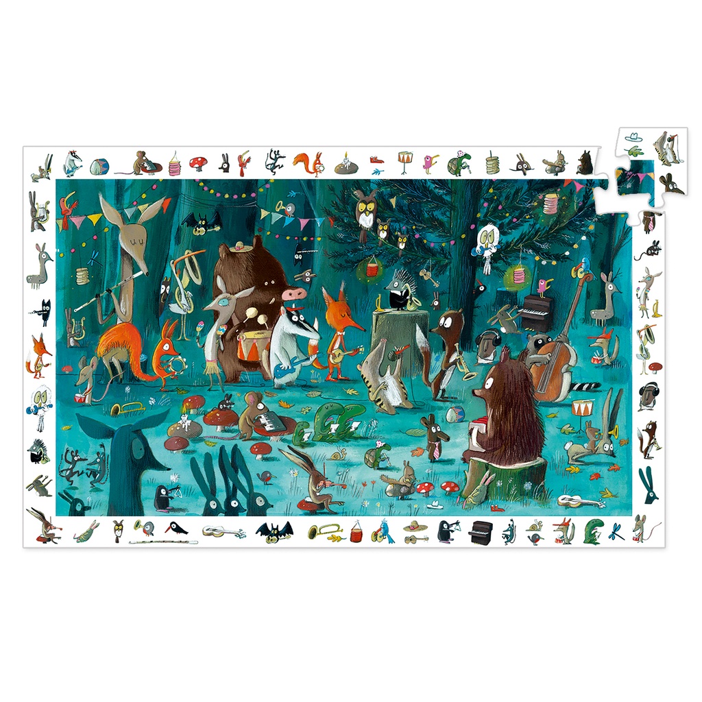 PUZZLE DÉCOUVERTES L'ORCHESTRE, 35 PCS
