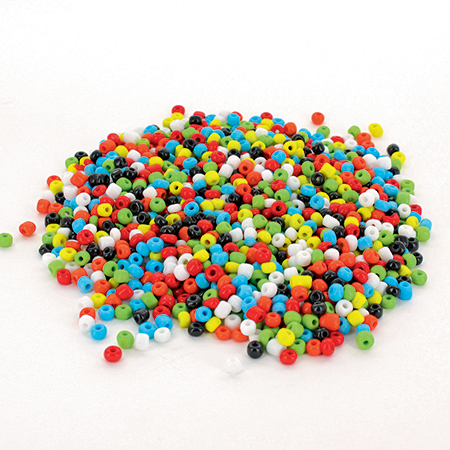 PERLES ROCAILLES 4/5MM, 500G
