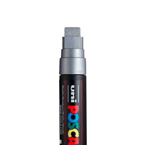 POSCA PC17K MARKER, SILVER