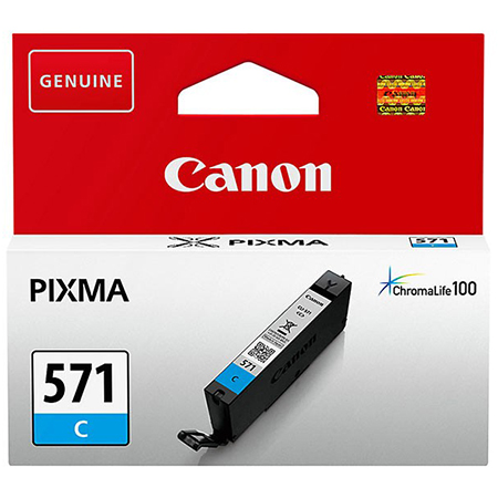 CARTOUCHE CANON 571 CYAN