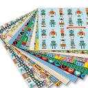RETRO BLOK 24X34CM, 26 VELLEN